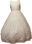 GIRLS FLOWER DRESSES (1242410) IVORY